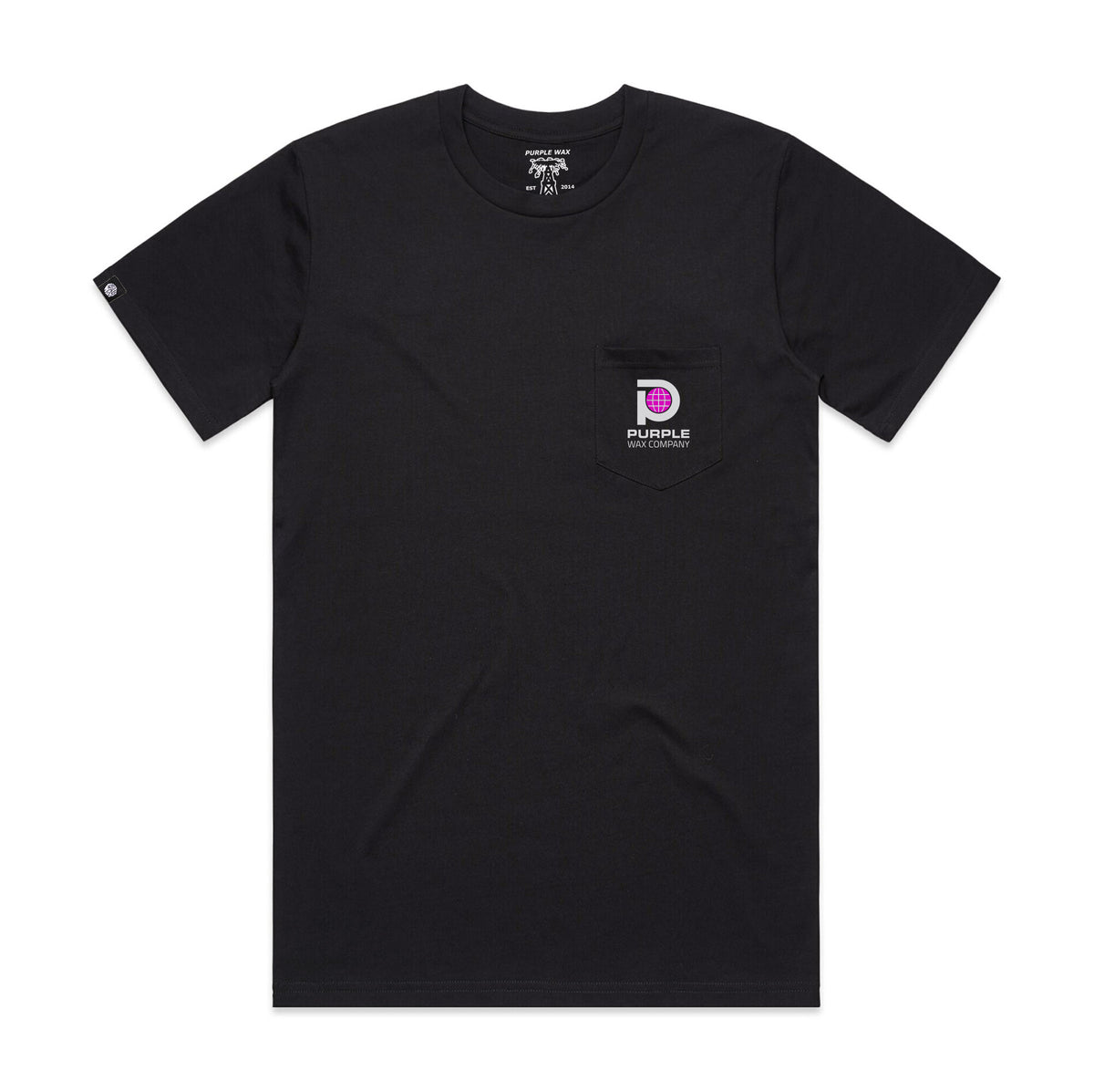 Mud Brains Tee – Purple Wax