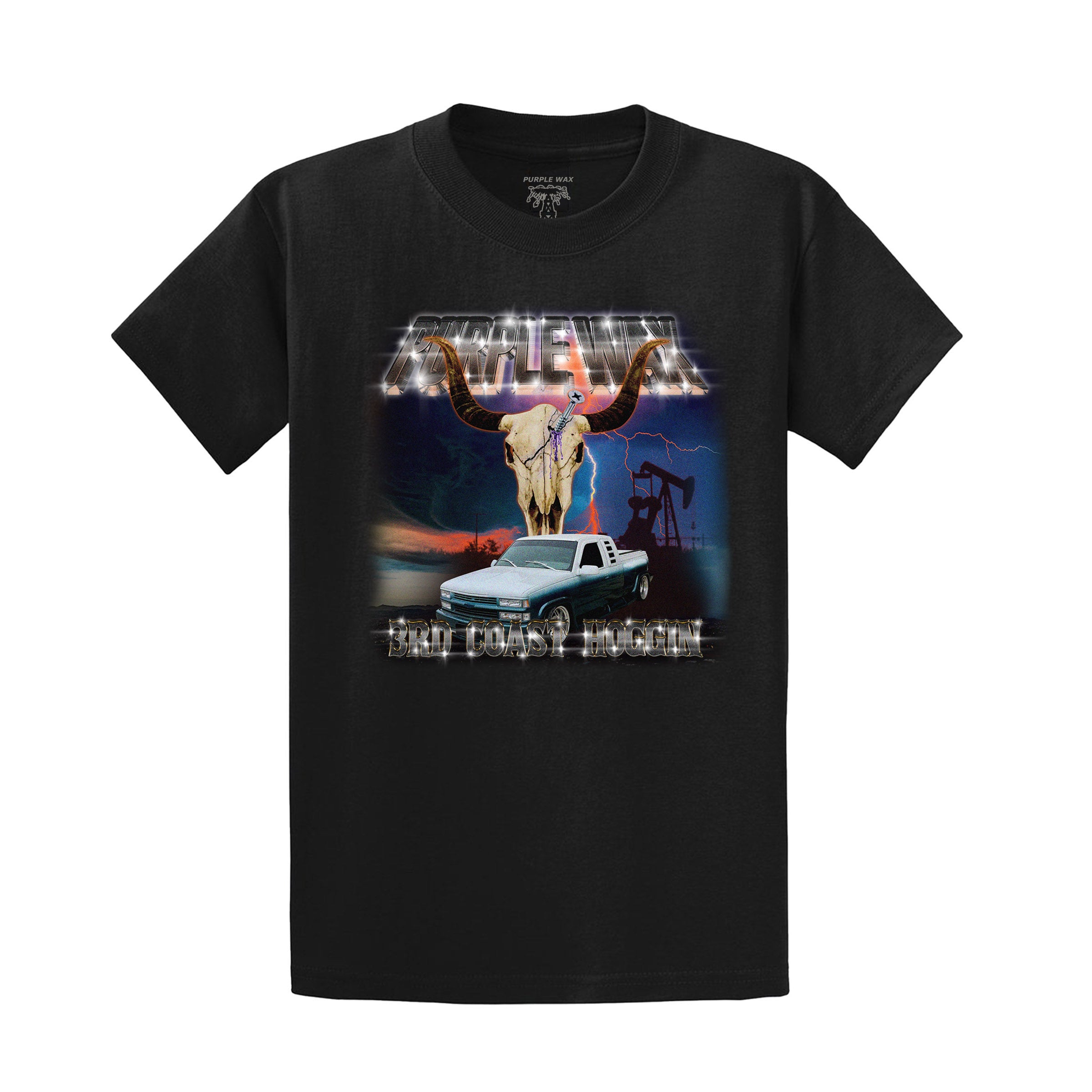 3rd Coast Hoggin Tee – Purple Wax
