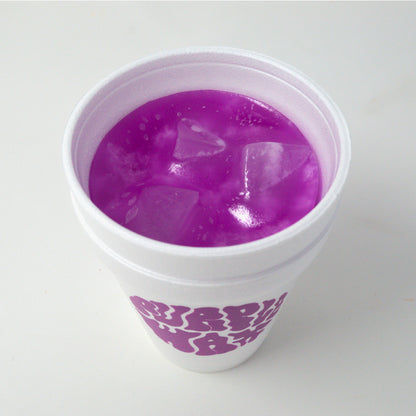 Purple Wax 8 oz Cup