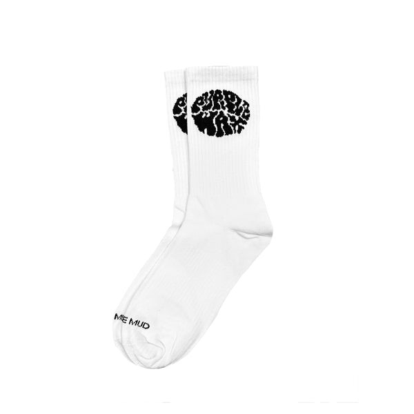 Out The Mud Socks - White