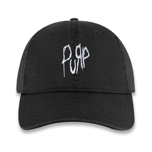 Front view of black unstructured cap with white PURP logo embroidered on the front.

Purple Wax - 3rd Coast Skate Wax - Out the Mud Since 2014 - Skateboard Wax and Apparel
