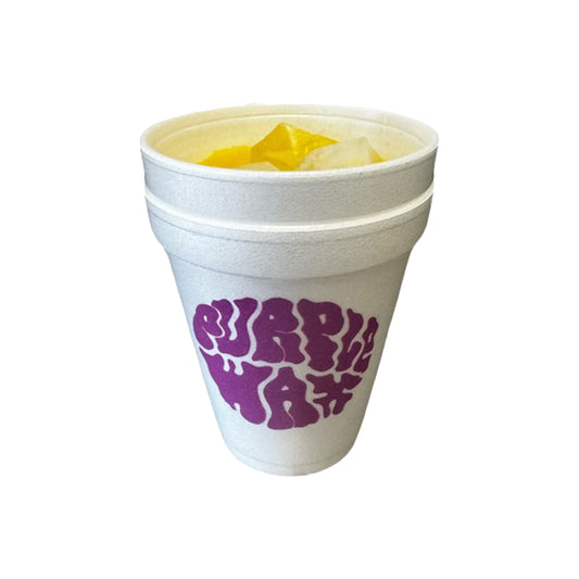 Yellow skateboard wax. 8 oz cup filled with Yellow Wax. New color, same premium skate wax formula.

Purple Wax - 3rd Coast Skate Wax - Out the Mud Since 2014 - Skateboard Wax and Apparel