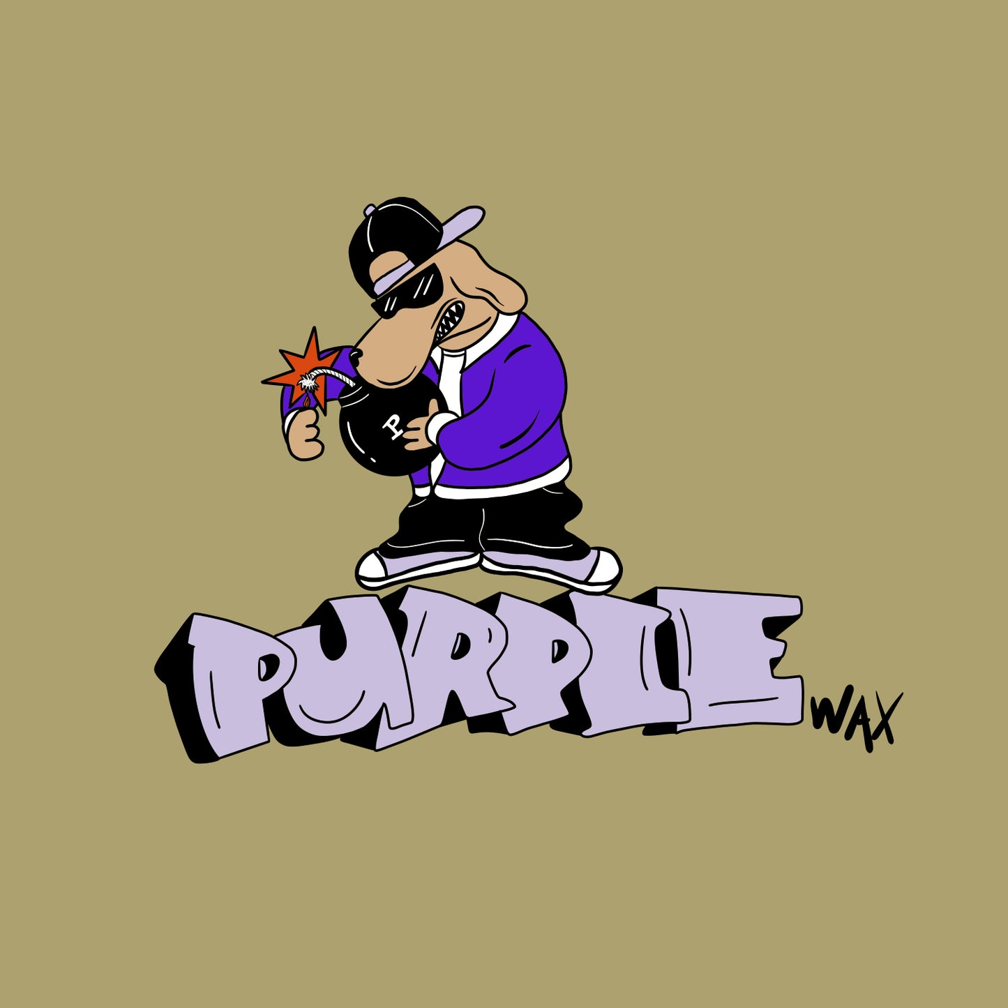 Purp Bomb Tee