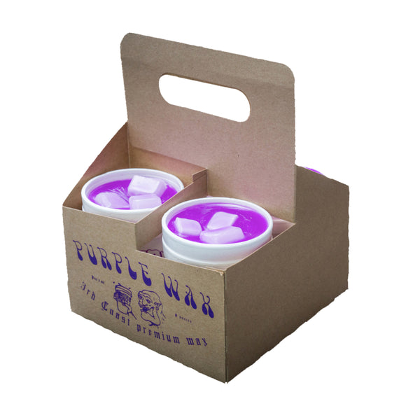 Purple Wax - 4 Pack