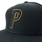 Golden P Hat - Black